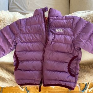 REI spring fall puffer jacket